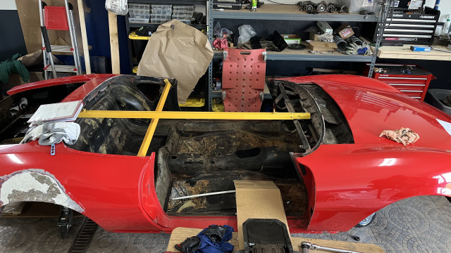 Transportation and handling stiffeners added