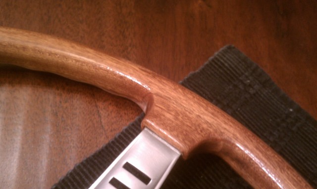 Repair closeup. This was the worst corner before repair.