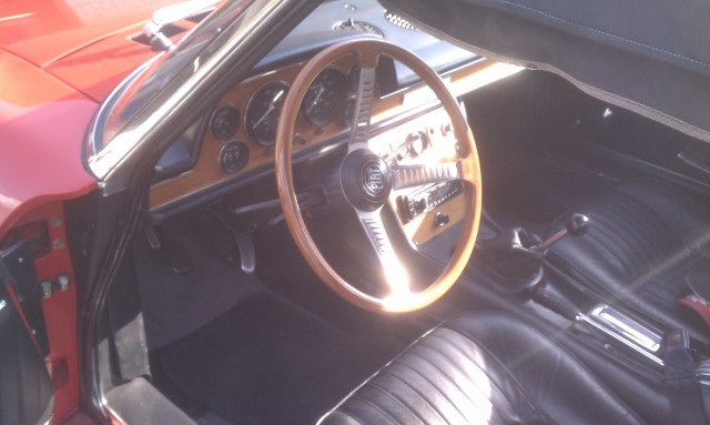 Reunited with the car.